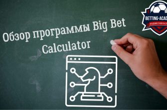 Обзор программы Big Bet Calculator для ставок на спорт